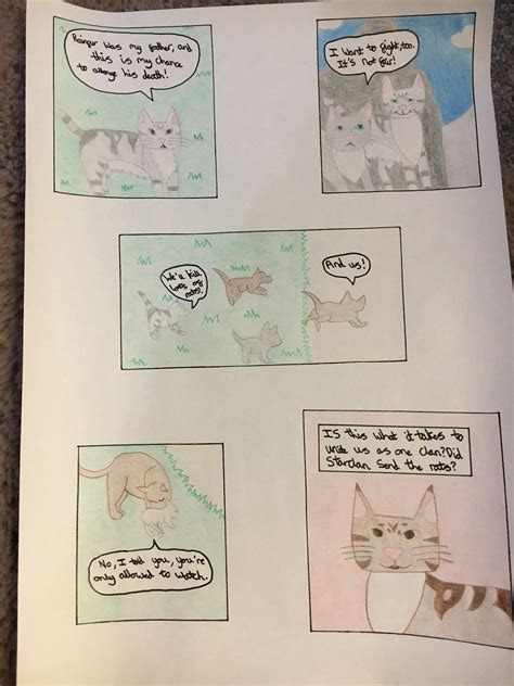 SkyClans Destiny Comic Page Warrior Cats