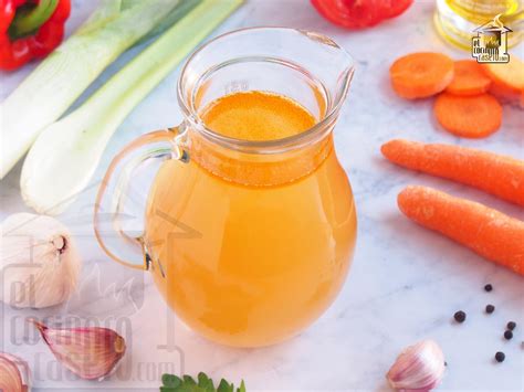 Caldo De Verduras Casero Para Personas El Cocinero Casero B Sicos