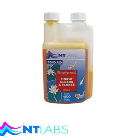 NT Labs Pond Bacterad Anti Ulcer Fin Rot And Flukes Birstall