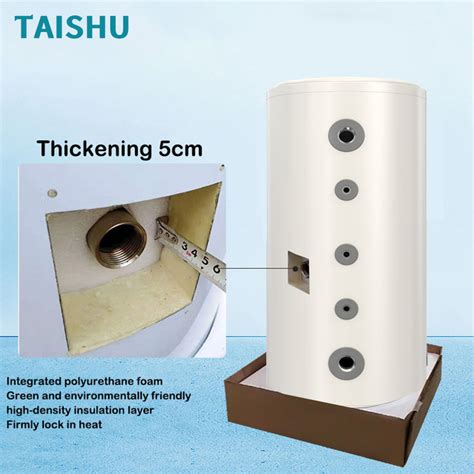 All In One SUS L Hot Water Storage Gas Boiler Heat Pump Buffer Tank Buffer Tank And