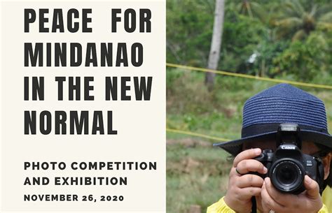 Peace For Mindanao In The New Normal Mindanao Peacebuilding Institute