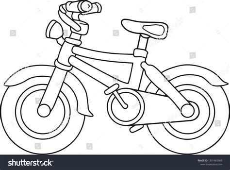 5,145 Bicycle Outline Cartoon Images, Stock Photos & Vectors | Shutterstock