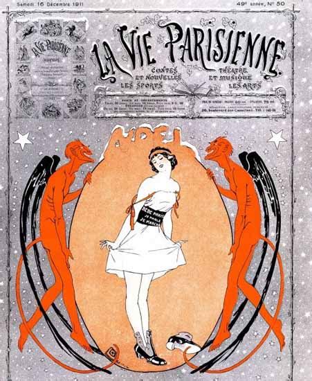 La Vie Parisienne Noel Sex Appeal Mad Men Art Vintage Ad Art Collection