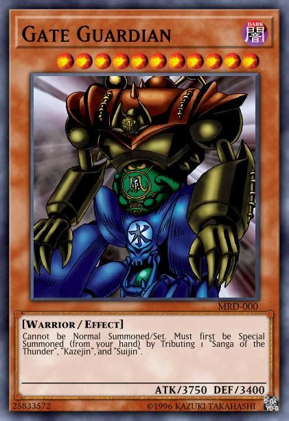 Gate Guardian Yu Gi Oh Cards Out Of Games