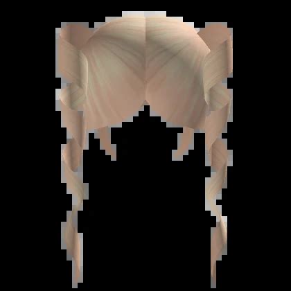 Adorable High Curly Pigtails Blonde Roblox Item Rolimon S
