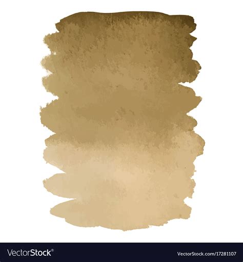 Coffee brown watercolor gradient background Vector Image