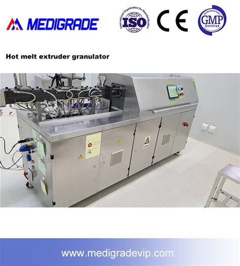 Lab Twin Screw Hot Melt Extruder For Pharma Products Chemical Pharmaceutical Machinery