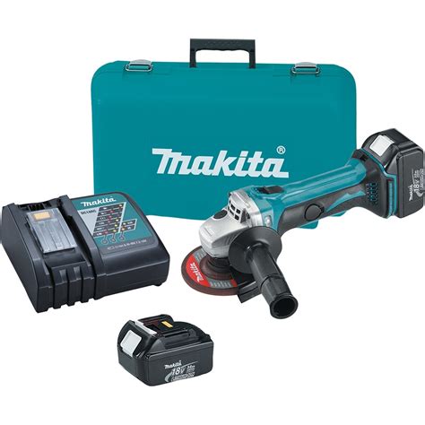 Makita Xag01 Lxt Lithium Ion Cordless 4 1 2 Cut Off Angle Grinder Kit