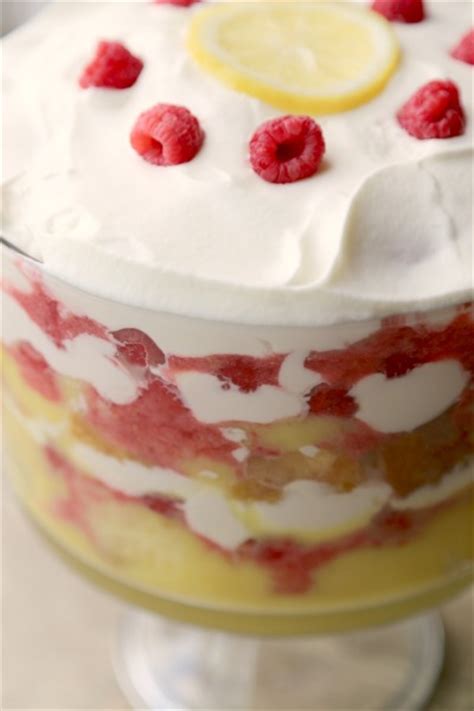 lemon raspberry trifle 5 | Making Life Blissful