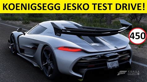 FORZA HORIZON 5 KOENIGSEGG JESKO Gameplay Test Drive POV YouTube