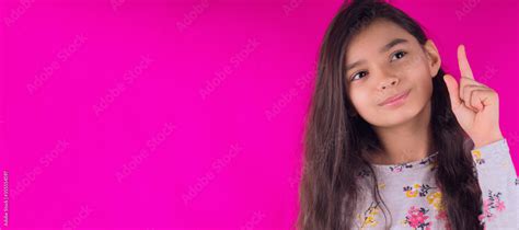 cute thoughtful child    thinking concept thinking idea