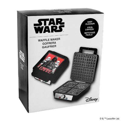 Uncanny Brands Star Wars Darth Vader Storm Trooper Deluxe Waffler ...