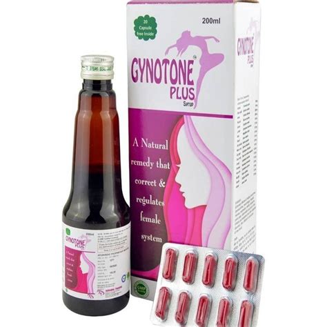 Ml Gynoton Plus Uterine Syrup At Rs Box Ayurvedic Uterine