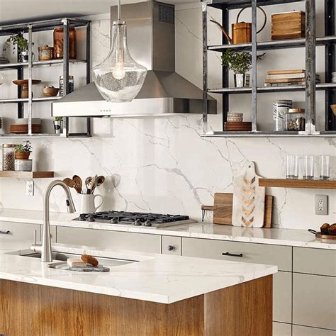 Slab Backsplash Kitchen Ideas Image To U
