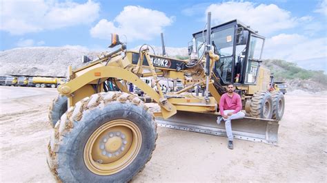 Cat 120 K2 Grader In My Style Video Telugu Vlogs Youtube