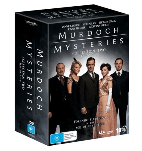 Murdoch Mysteries Collection Two Seasons Via Vision