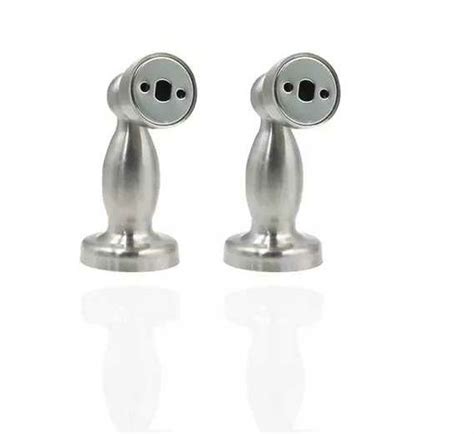 Stainless Steel Magnetic Door Stopper Heavy Duty Wall And Floor Mount