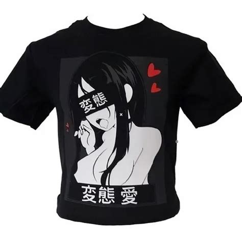 Playera Ahegao Face Waifu Material Anime Manga Hentai Ecchi Meses sin interés