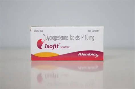 Dydrogesterone Tablet Isofit 10mg, Packaging Type: Strip at ₹ 546 ...