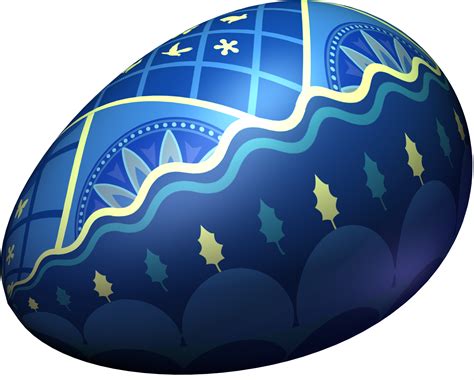 Blue Easter Egg Png Transparent Image Png Mart