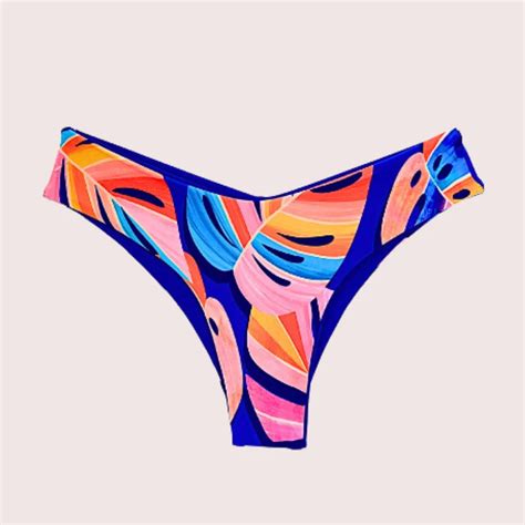 Bikini Bottom Brasilero Summer Blue