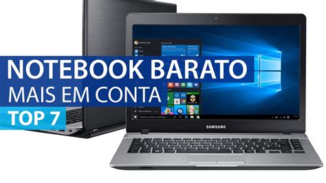 Top Notebooks Mais Baratos Guia Shop Youtube