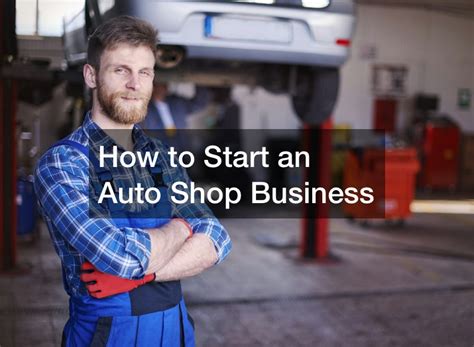 how to start a car shop