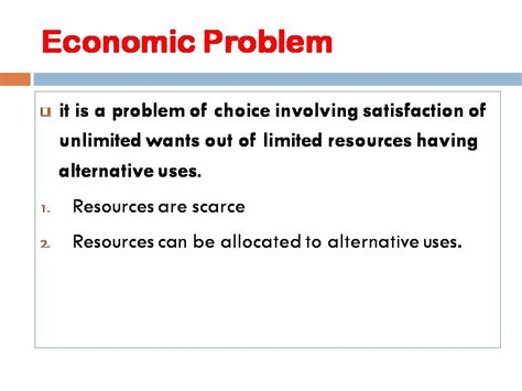 Introduction Of Microeconomics Class 11th Part 2 Economic Problem Chapter 1