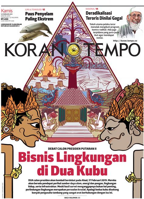 Bisnis Lingkungan Di Dua Kubu Cover Story Koran Tempo Co