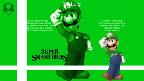 Super Smash Bros. Character Spotlight: Luigi by GamingLegend4ever on ...