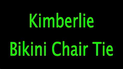 Kimberlie Bikini Chair Tie B Perils Video Clips4sale