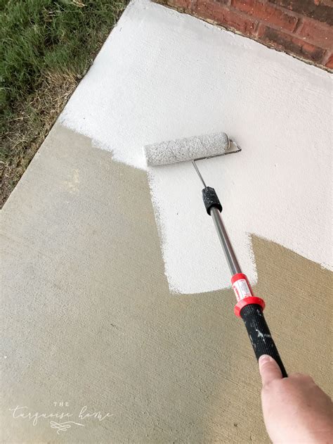Painted Concrete Floor Diy
