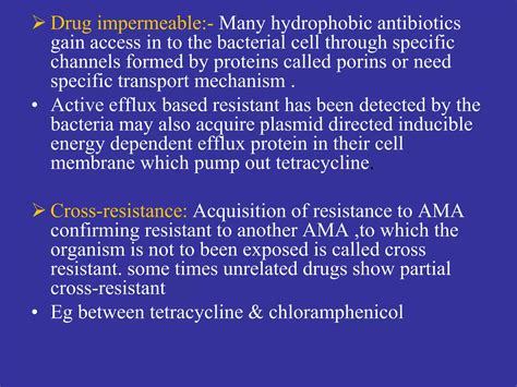 Multi Drug Resistance Ppt