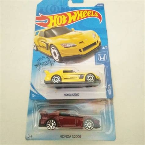 Jual Hot Wheels Paketan Isi 2 Honda S2000 Kuning Merah Shopee Indonesia