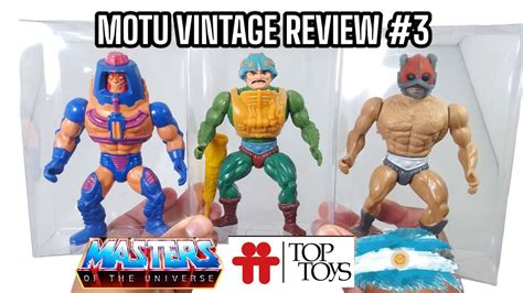 MOTU VINTAGE REVIEW 3 Man E Faces Estrela Man At Arms Y Zodac Top