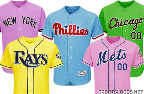 Mlb Teams Wearing Easter Pastel Colours Today Sportslogosnet News