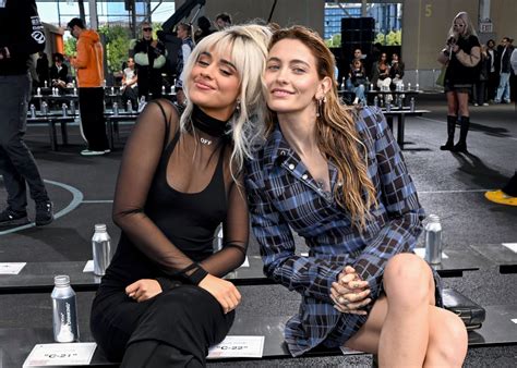 Camila Cabello Braless Black Dress Off White Nyfw Pokies Hot Celebs Home