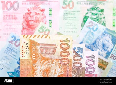 Hong Kong Money Dollar A Business Background Stock Photo Alamy