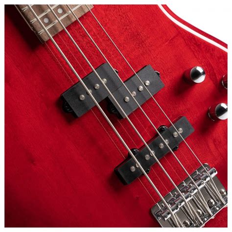 Cort Action Bass Plus, Trans Red at Gear4music