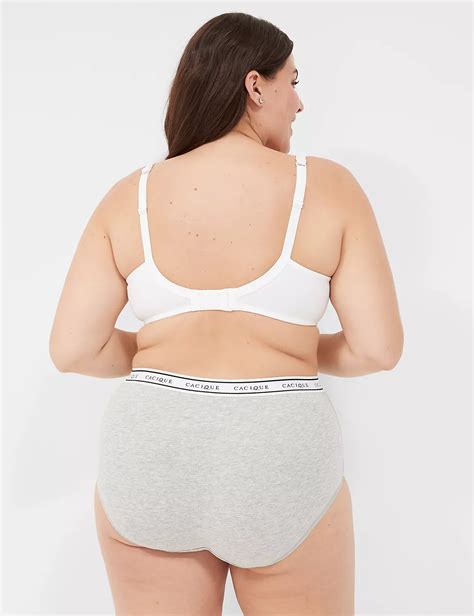 Cotton Full Brief Panty With Wide Waistband Lanebryant