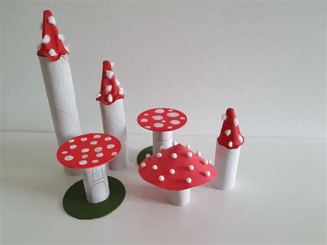 3x Paddenstoelen Knutselen Met Kinderen WoeWoe Creatief Sensorisch