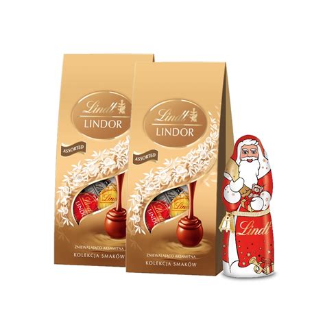 Zestaw Wi Teczny Lindt Miko Aj Czekoladowy Praliny Lindor Assorted