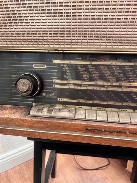 Nordmende Othello Tube Radio 50s Vintage Etsy