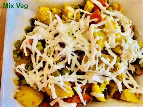 Mix Veg Dhaba Style Vegflavors Vegetarian Food Recipes