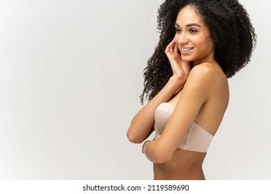 Portrait View Beautiful Multiracial Woman Naked Stock Photo Shutterstock