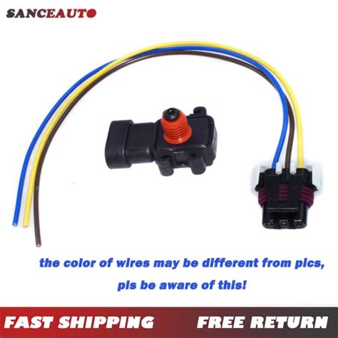 Complex Absolute Pressure Map Sensor W Plug For Buick