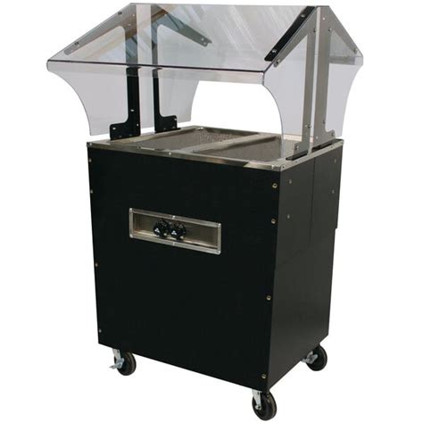 Advance Tabco B B SB Enclosed Base Everyday Buffet Stainless Steel Two Pan Electric Hot