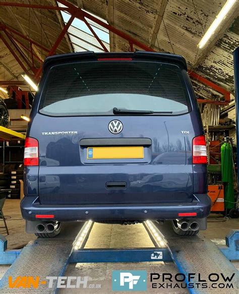 Vw Transporter T T Exhaust Proflow Custom Stainless Steel Dual Exit