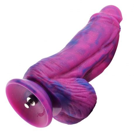 Hismith 9 45 Huge Slightly Curved Silicone Dildo With KlicLok System