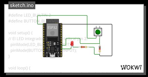 Pulsador Wokwi Esp Stm Arduino Simulator